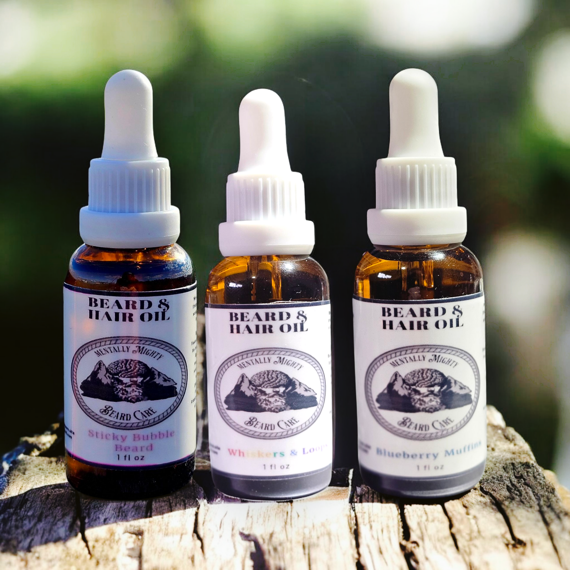 Mentally Mighty Beard & Hair Oil by Mentally Mighty Beard Care – for healthy beard and hair